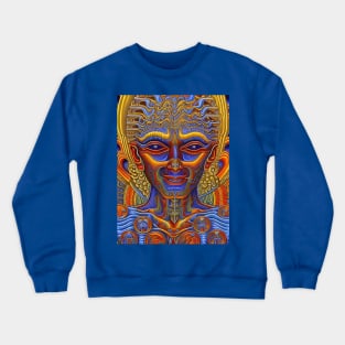 Transcendental Shift (8) - Trippy Psychedelic Art Crewneck Sweatshirt